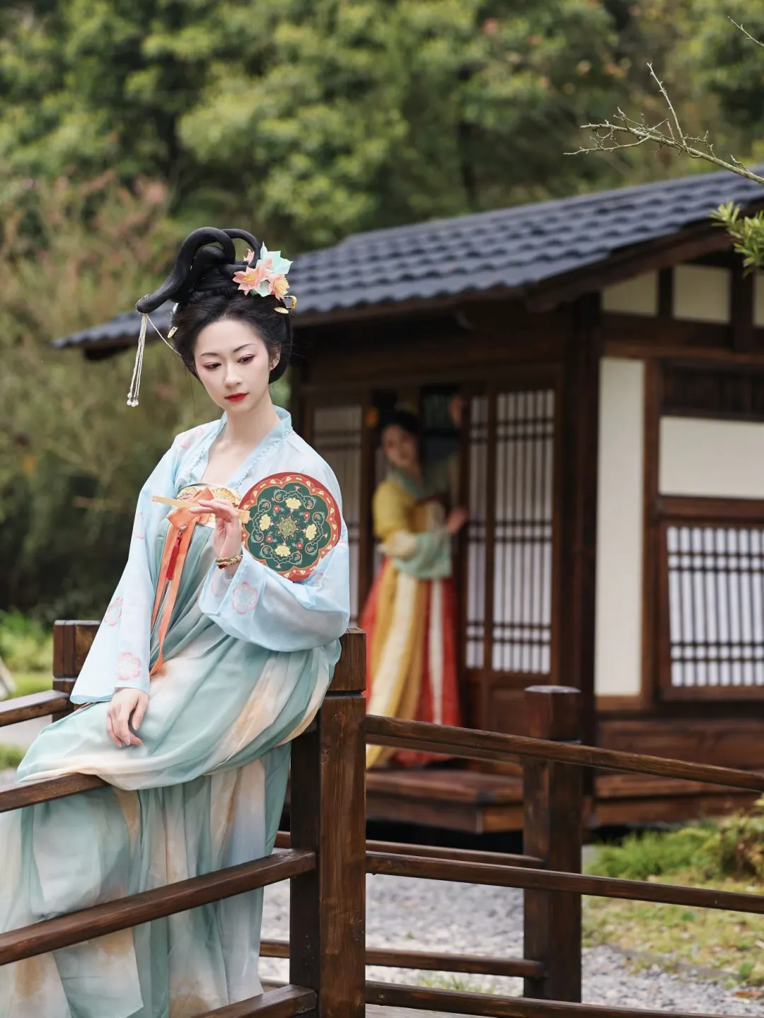 天彭牡丹花，穿越到了国色芳华里的场景！