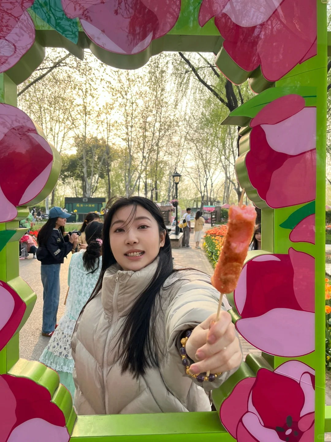 景区的淀粉肠 简直人生猫条🐱