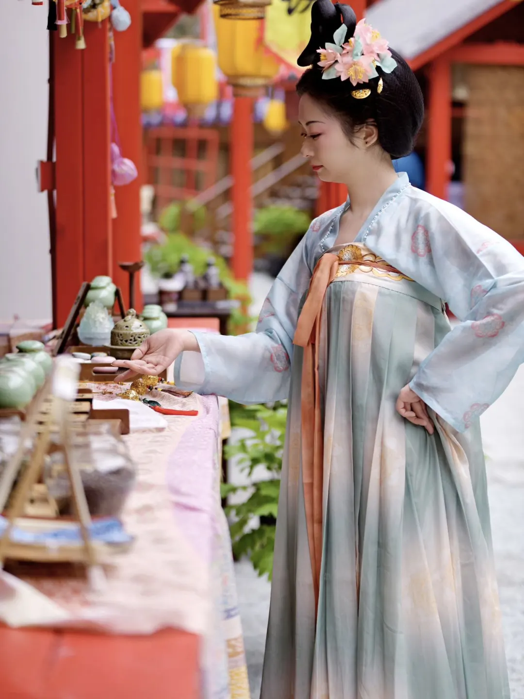 天彭牡丹花，穿越到了国色芳华里的场景！