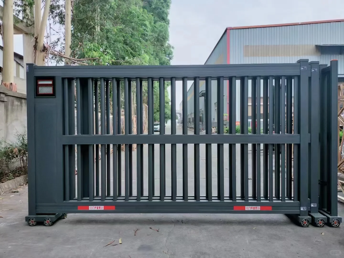 临夏电动大门 伸缩门制造厂家景区票务系统