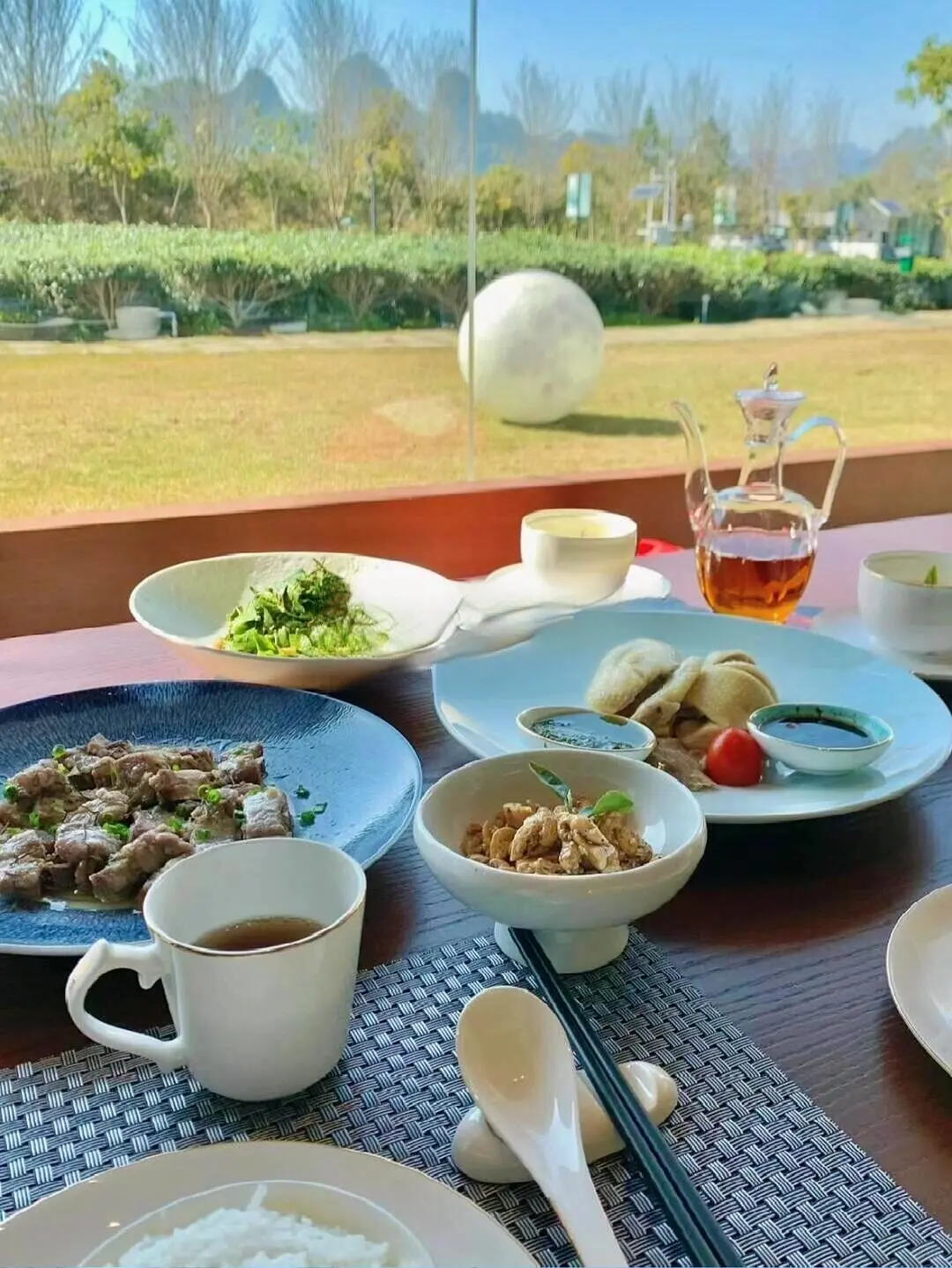 这不是瑞士🇨🇭,而是广东清远😭太chill辣🍁