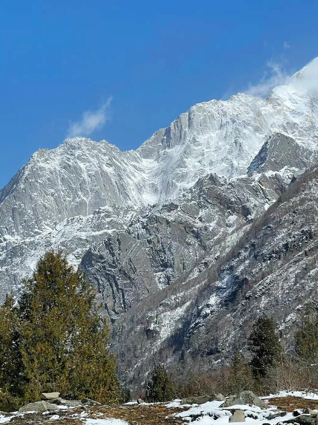 3.25📍四姑娘山现状，五一假期去都是大冤种