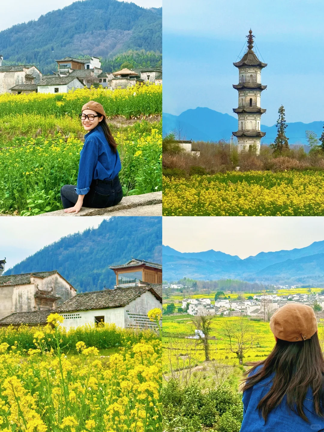 别挤宏村‼️这条私密路线承包90%皖南春色