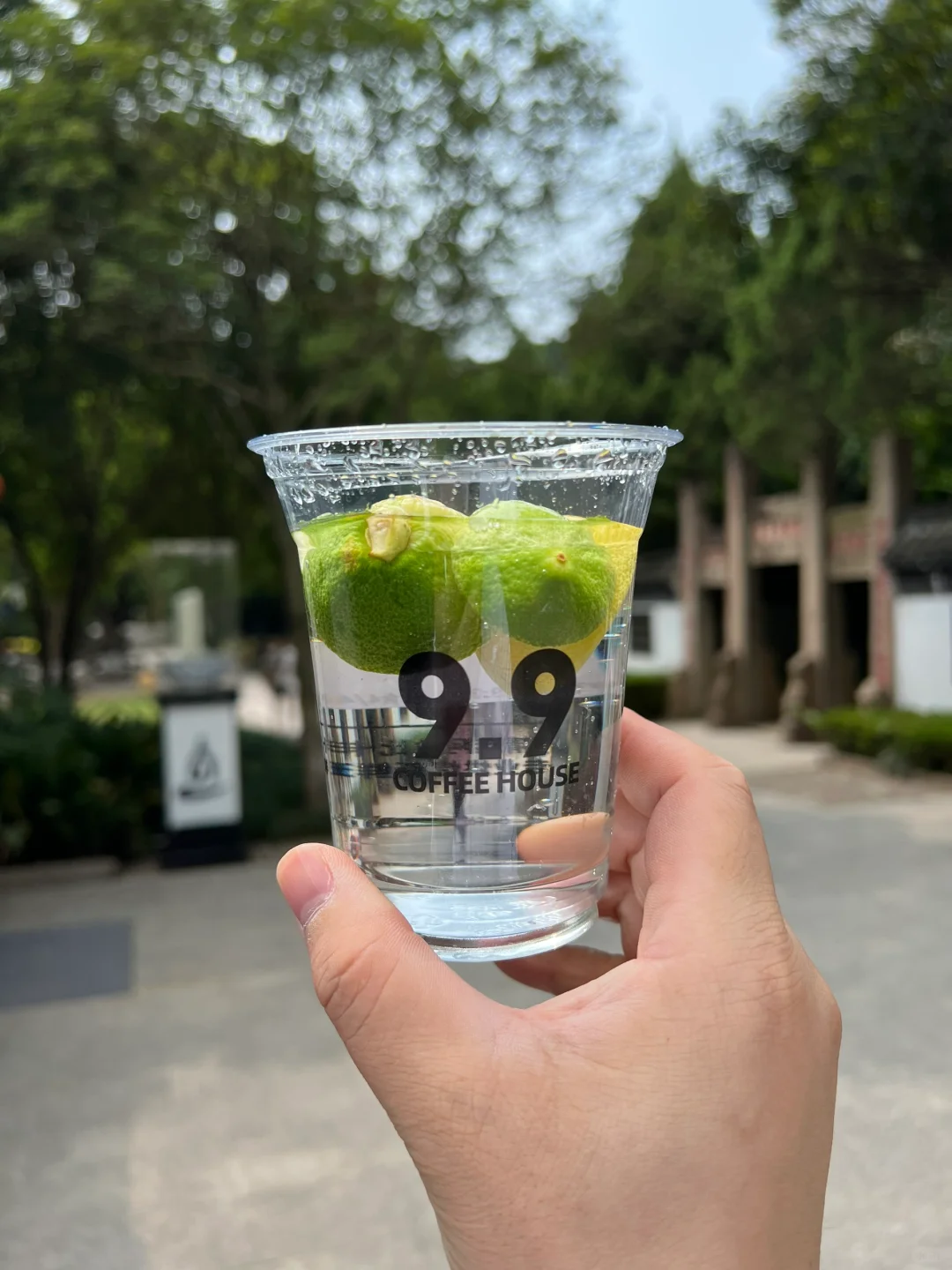 今天我的景区9.9咖啡店卖了100杯！