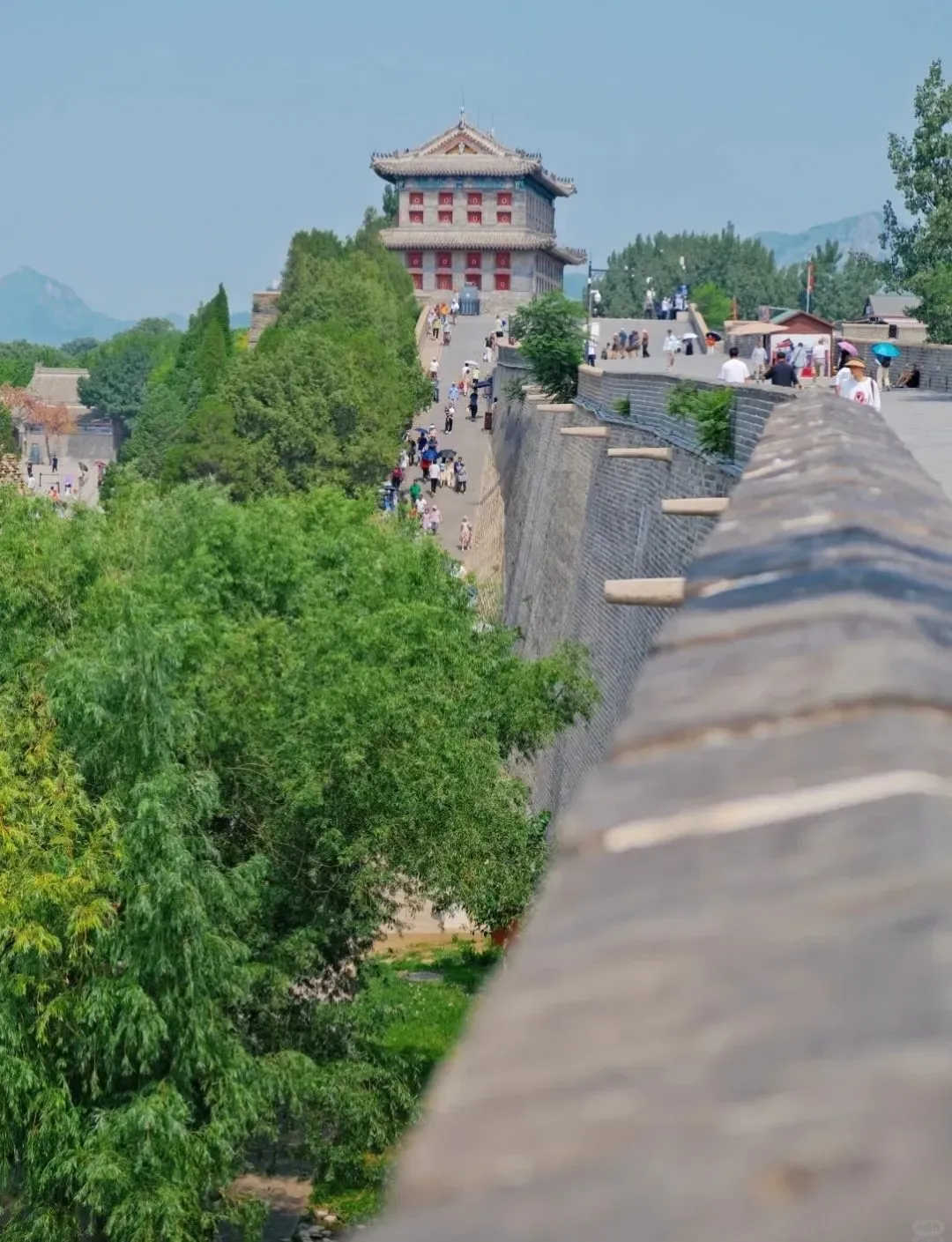 我心中的古城，定格在古城门上