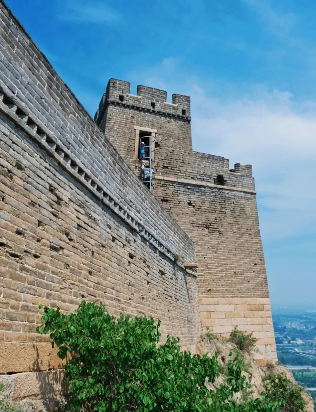 我心中的古城，定格在古城门上