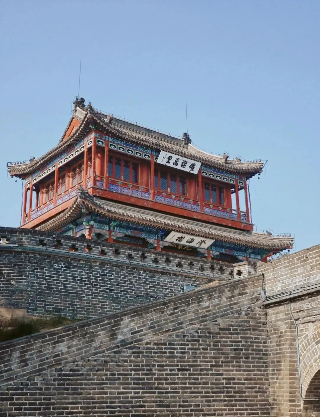 我心中的古城，定格在古城门上