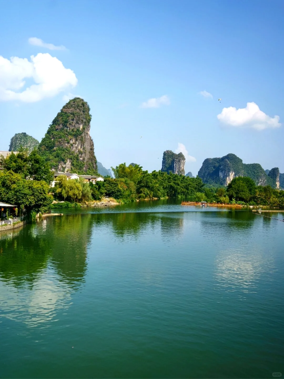 清明节看油菜花，阳朔后劲真的太大了