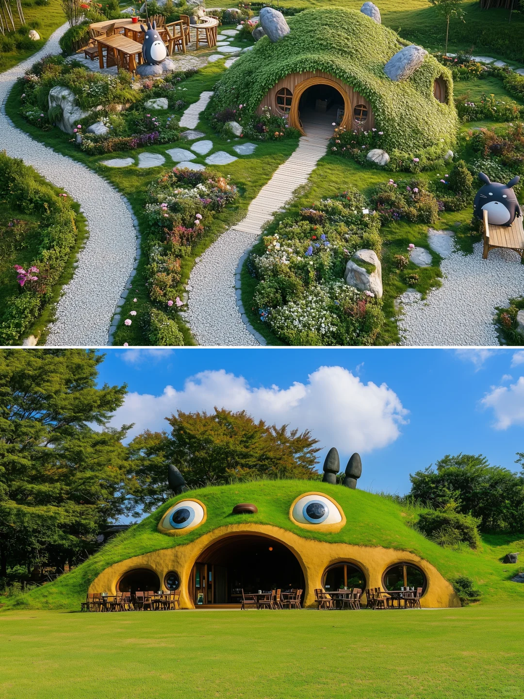 惊爆！景区竟藏着现实版龙猫王国，美到窒息