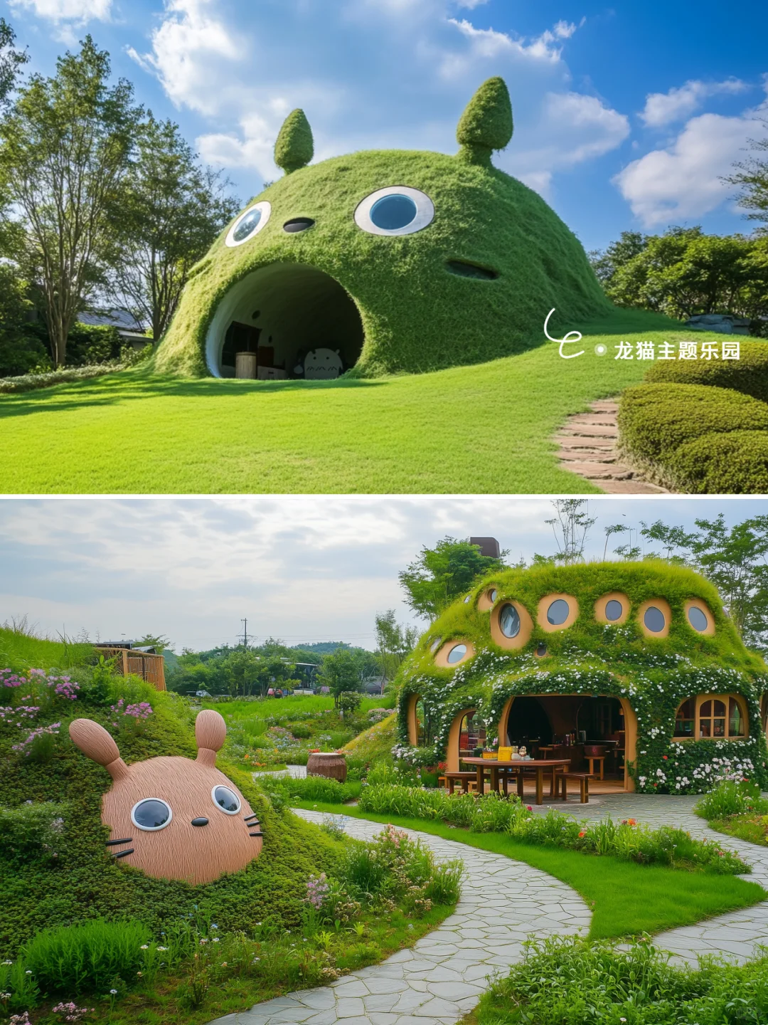 惊爆！景区竟藏着现实版龙猫王国，美到窒息