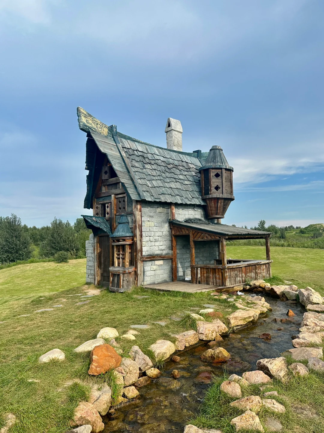 来阜新了 跟童话小镇似的