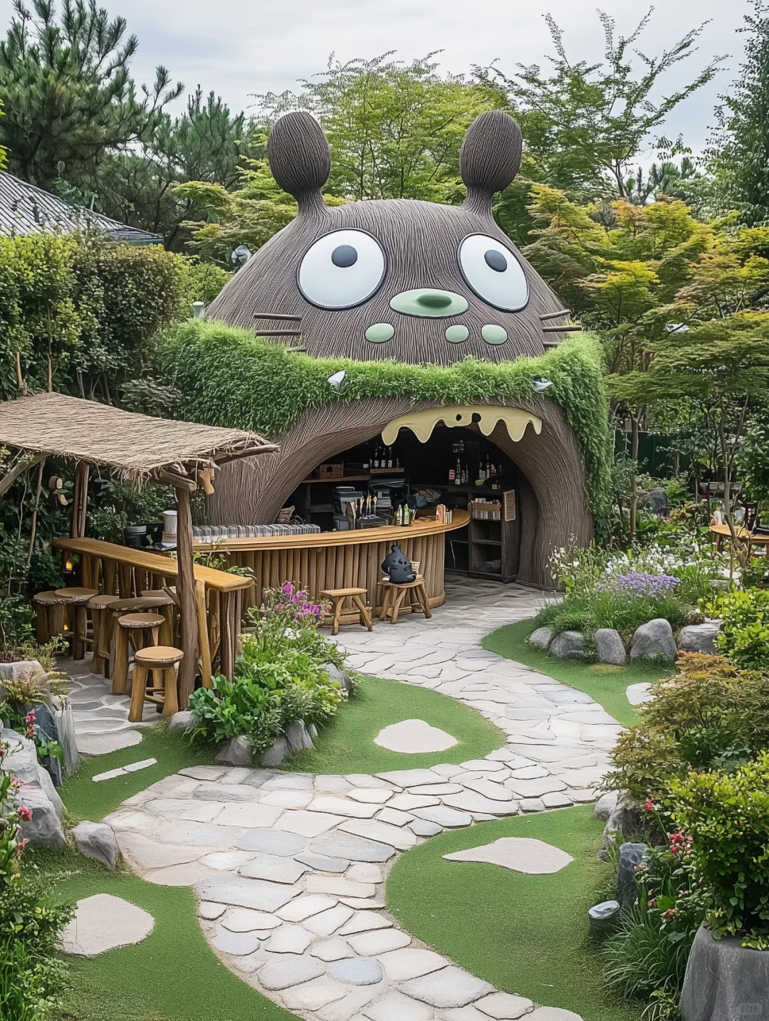 惊爆！景区竟藏着现实版龙猫王国，美到窒息