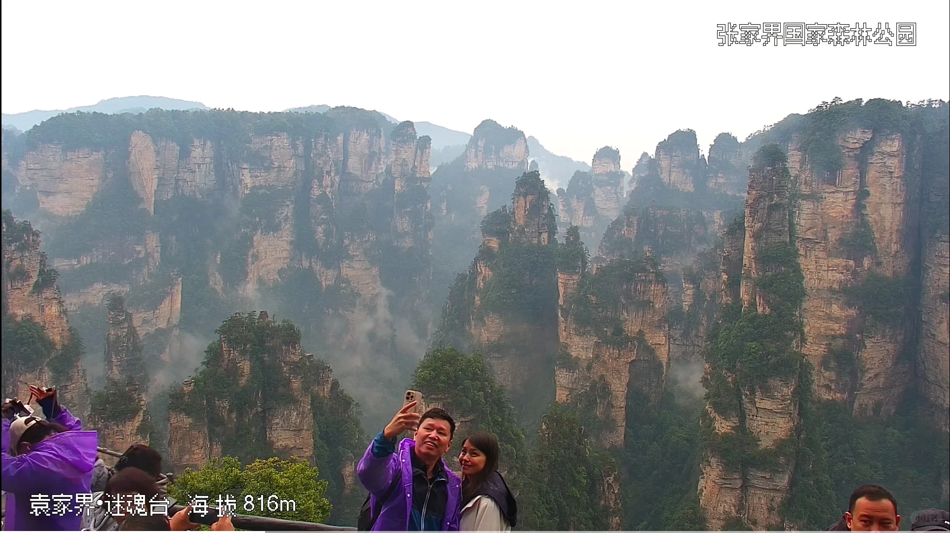 4月4号张家界景区实况