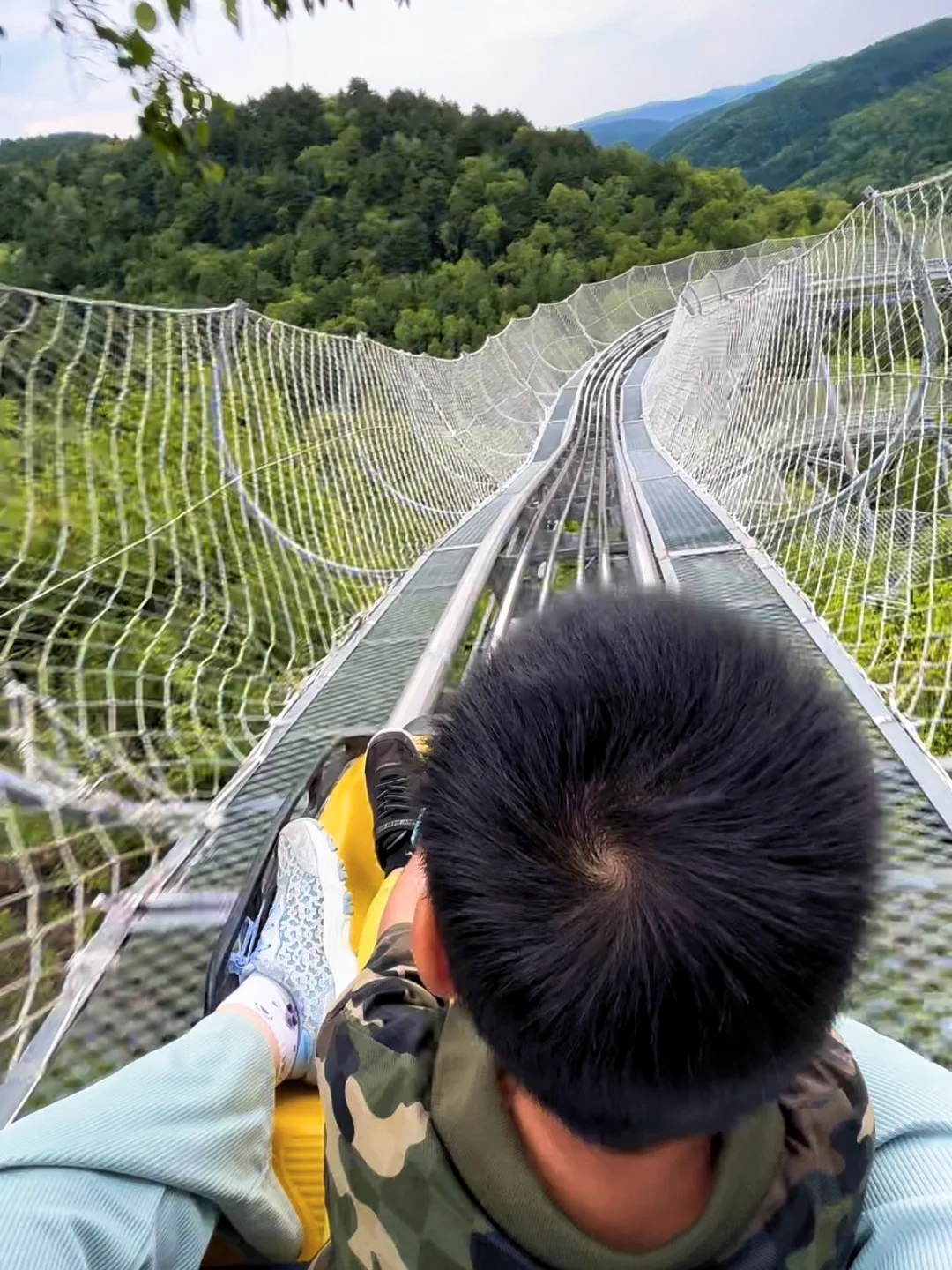 陕西被低估的景区❗丛林过山车🎢森林大滑梯