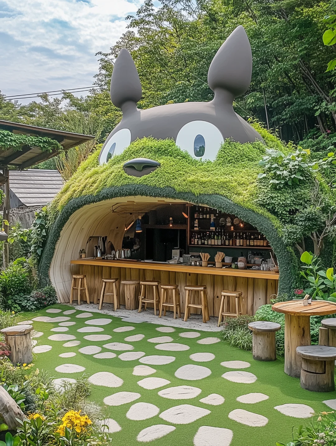 惊爆！景区竟藏着现实版龙猫王国，美到窒息