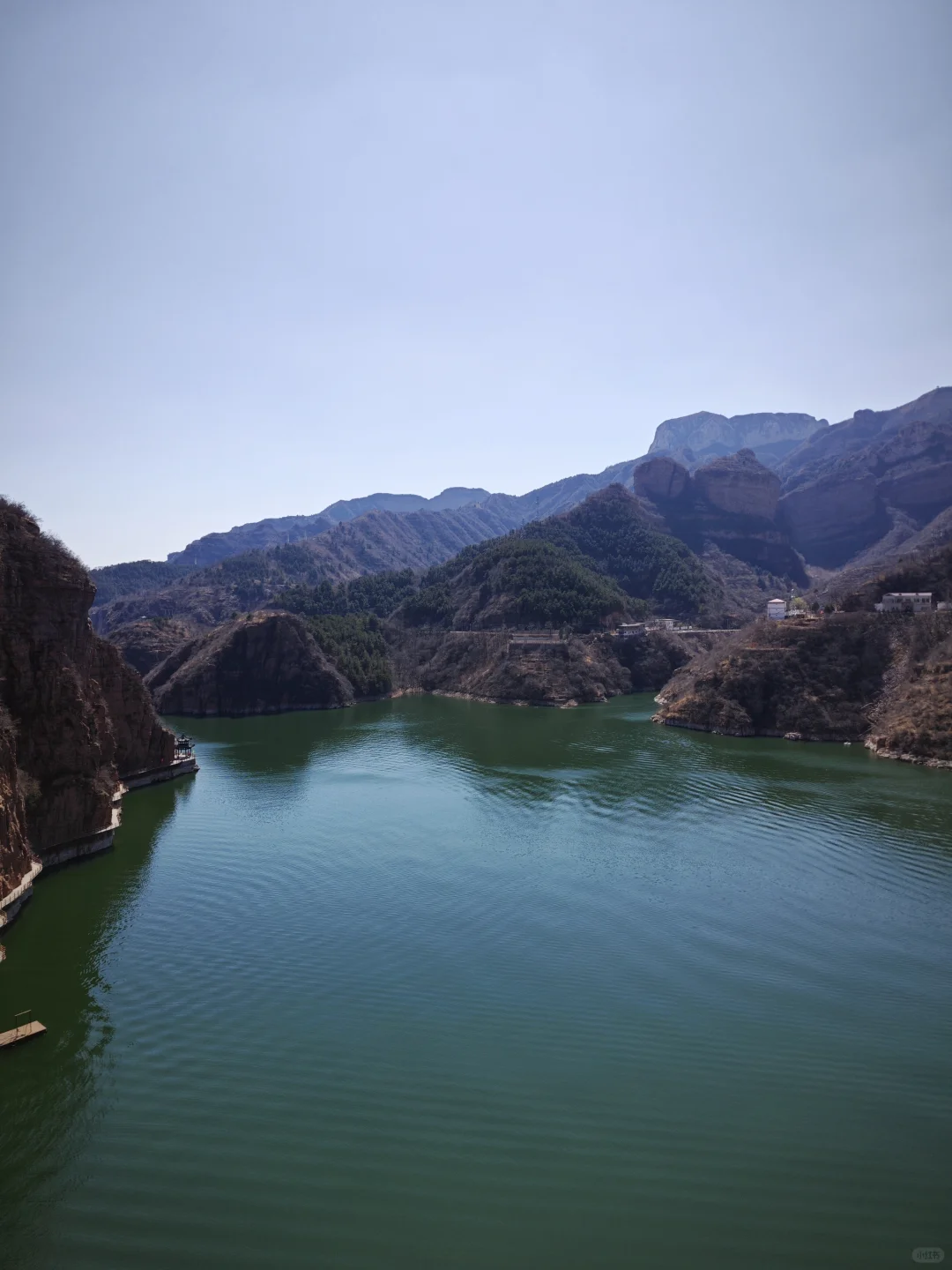太行山里的京娘湖⛰️(最后附上导览图)