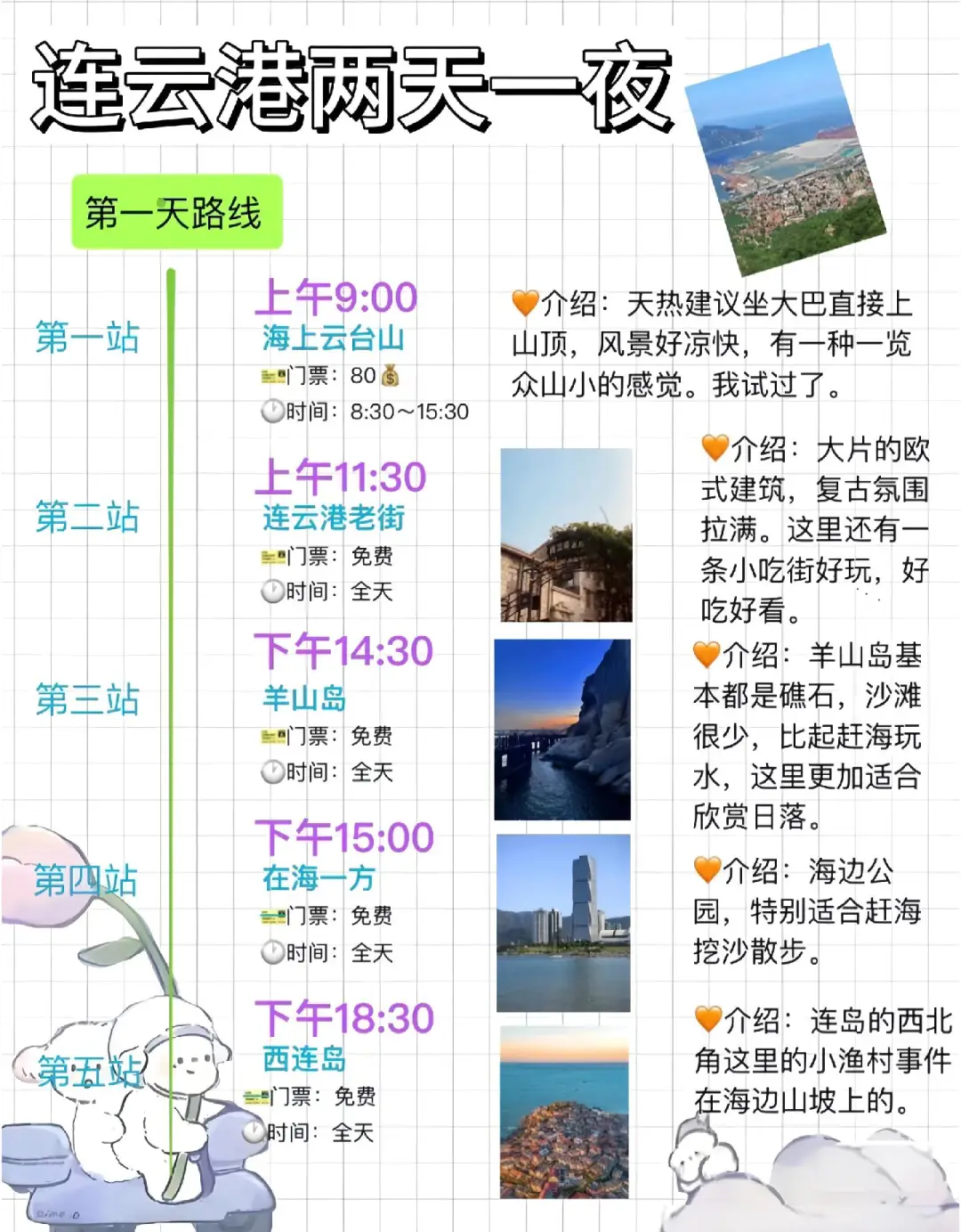 连云港玩透透！两天一夜保姆级指南