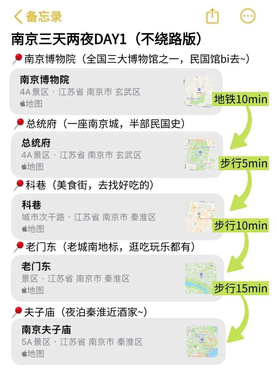 J人做的南京旅游攻略已经next level！