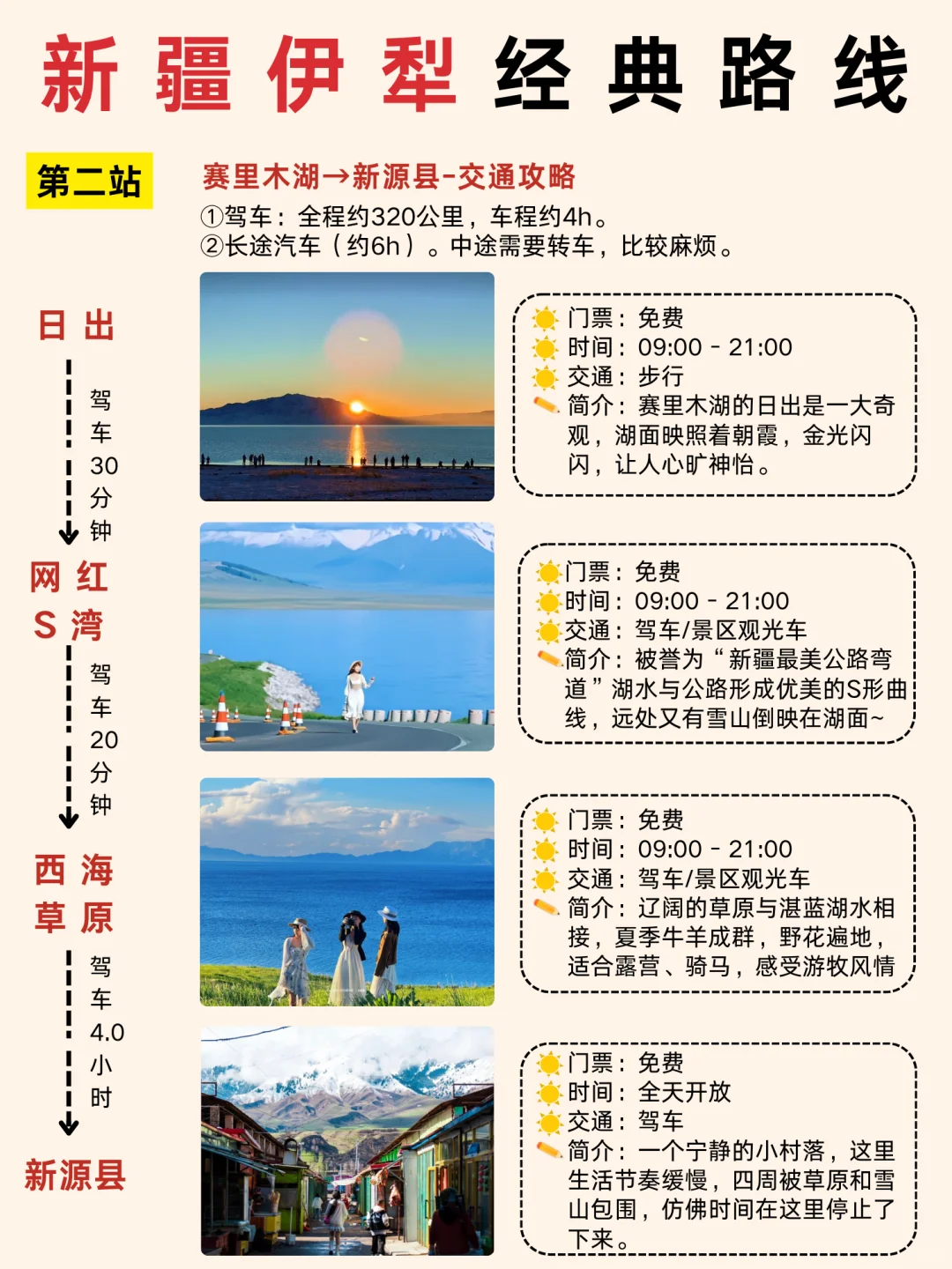 夏天来新疆旅游姐妹听劝✅2025超全旅游攻略
