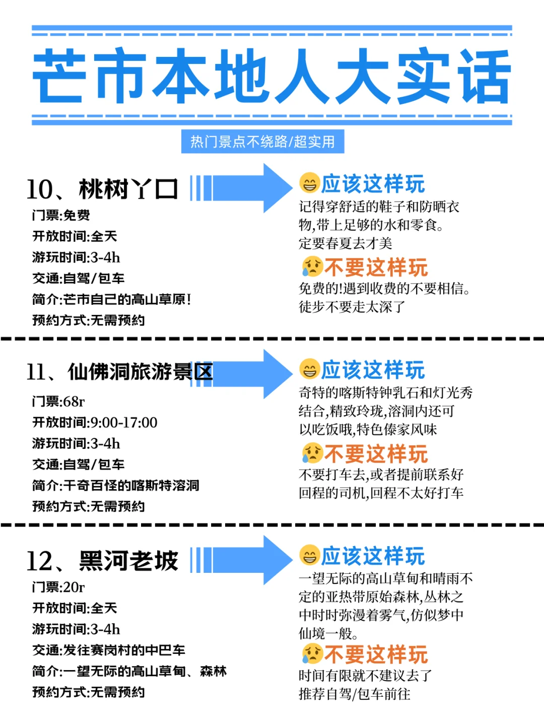 芒市旅游攻略，本地人整理的超实用攻略‼️