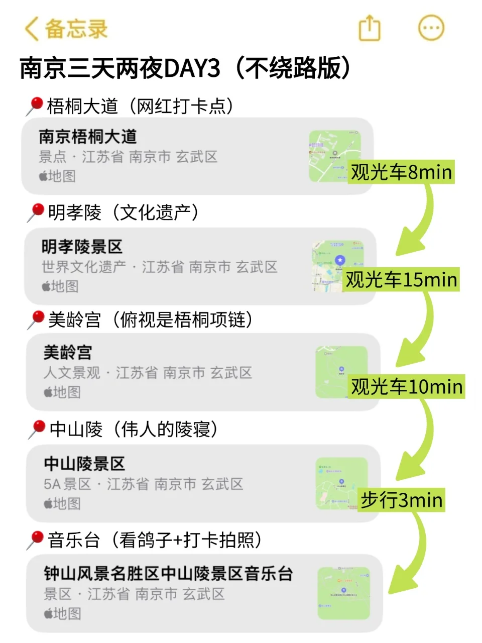 J人做的南京旅游攻略已经next level！
