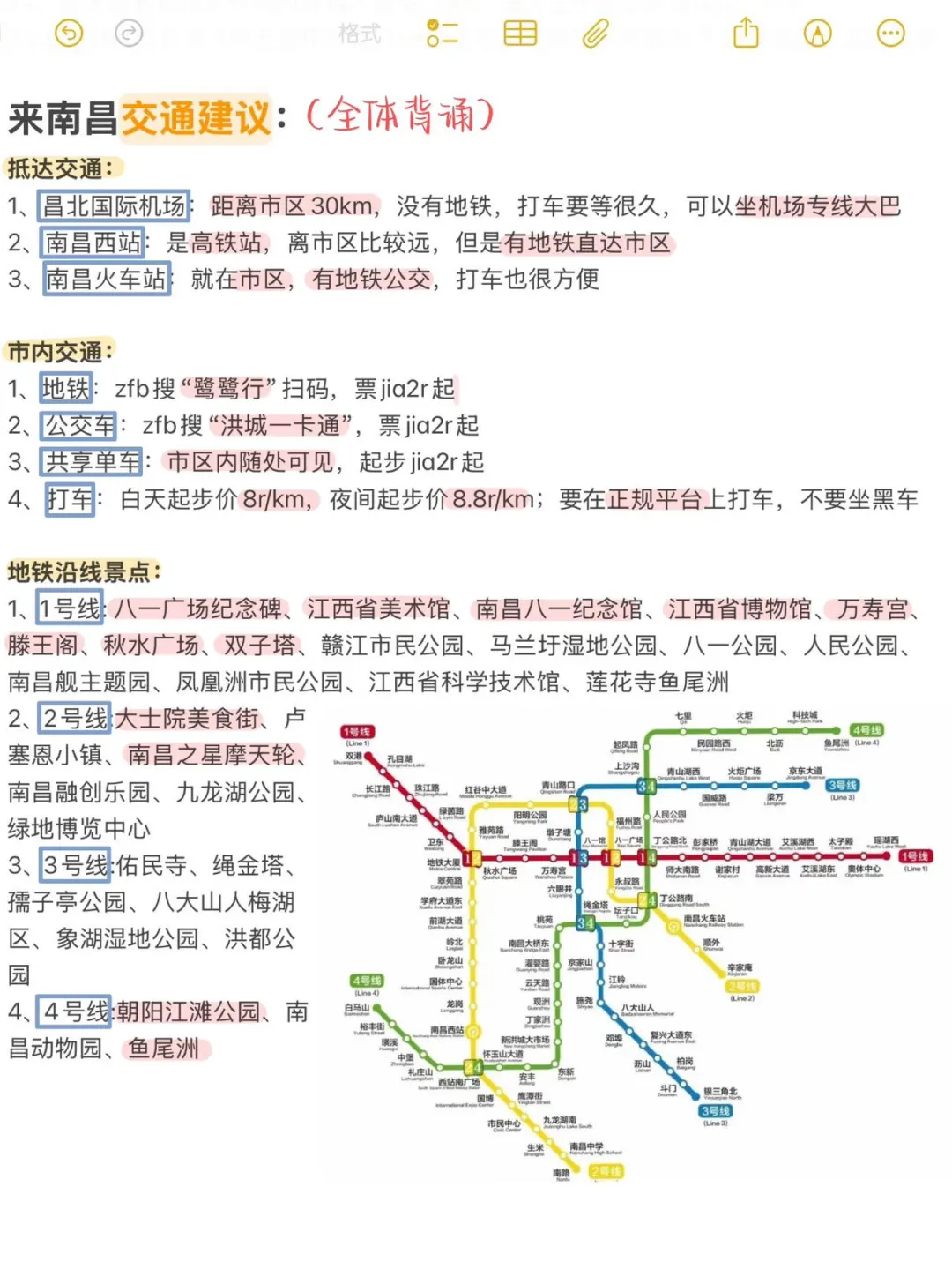 写给清明想去南昌的姐妹👭超全避💣