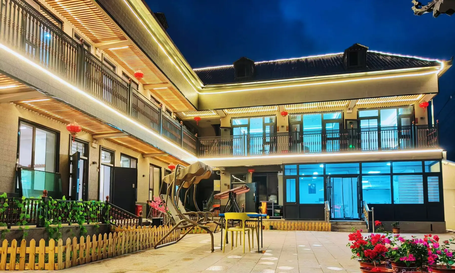 夏塔景区门口私藏小院民宿✨