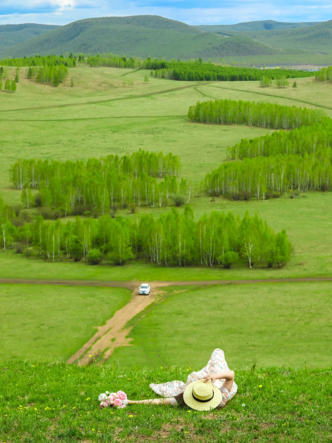 “我这一生,总有一个夏天要留给呼伦贝尔‼️”