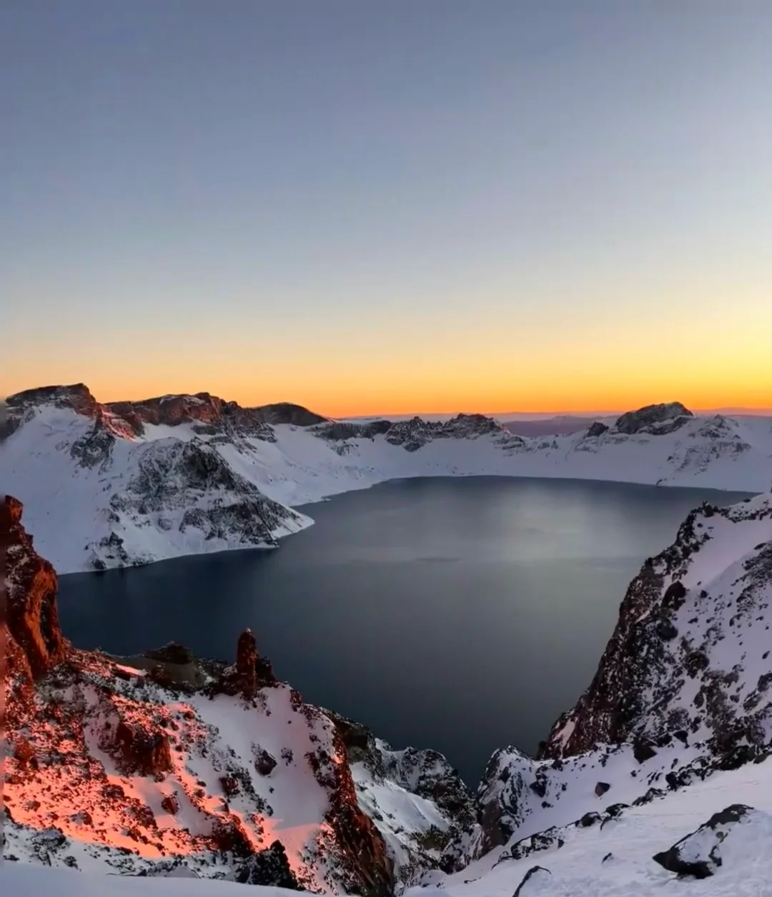 哇～长白山🏔️