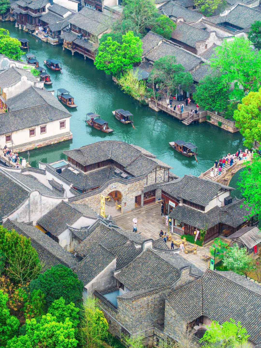 能打败乌镇的，只有春天的乌镇！