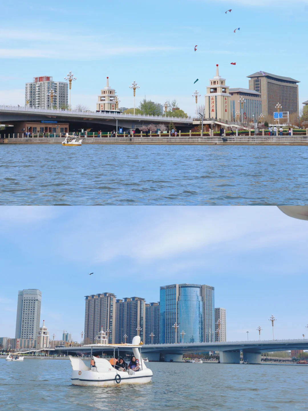 来太原旅游麻烦都来划一下这个小天鹅船好吗