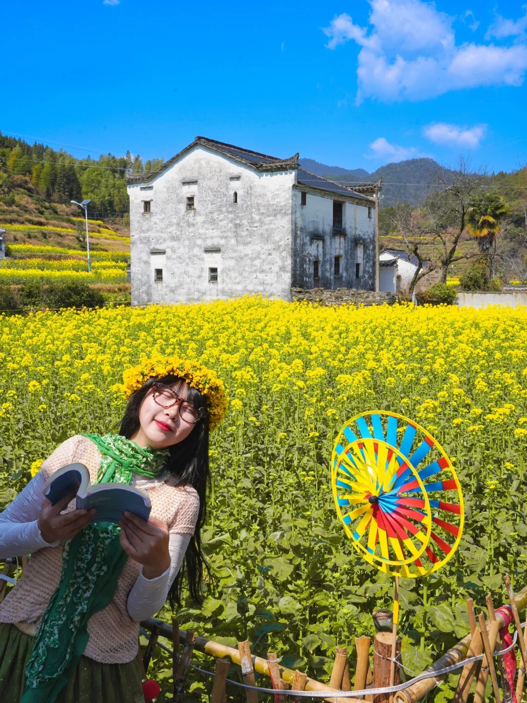 live实况🌼婺源的春天美到封神！没有平替…