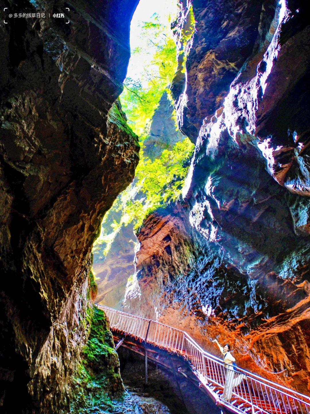 4.1北京春天超神秘峡谷今天开放啦❗️附地图