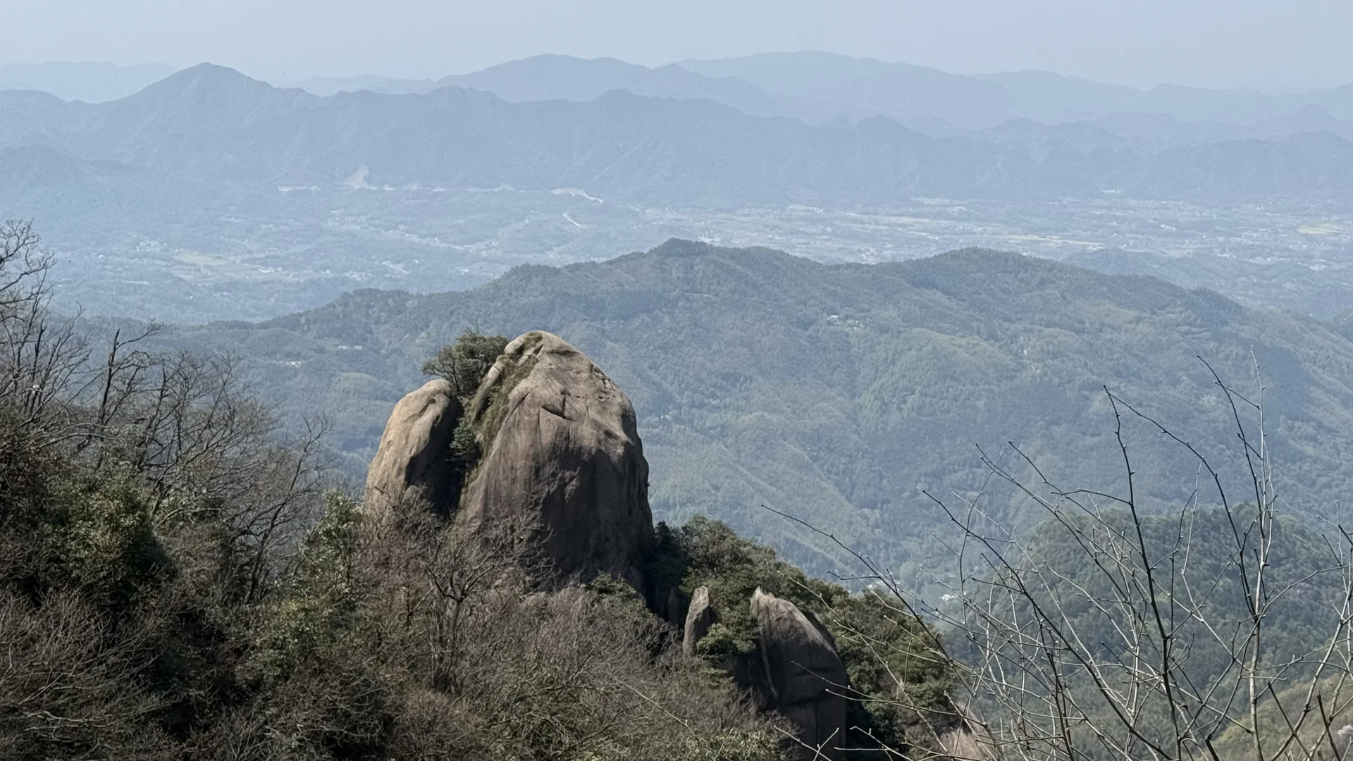清明小长假最后一天花台景区真清净啊