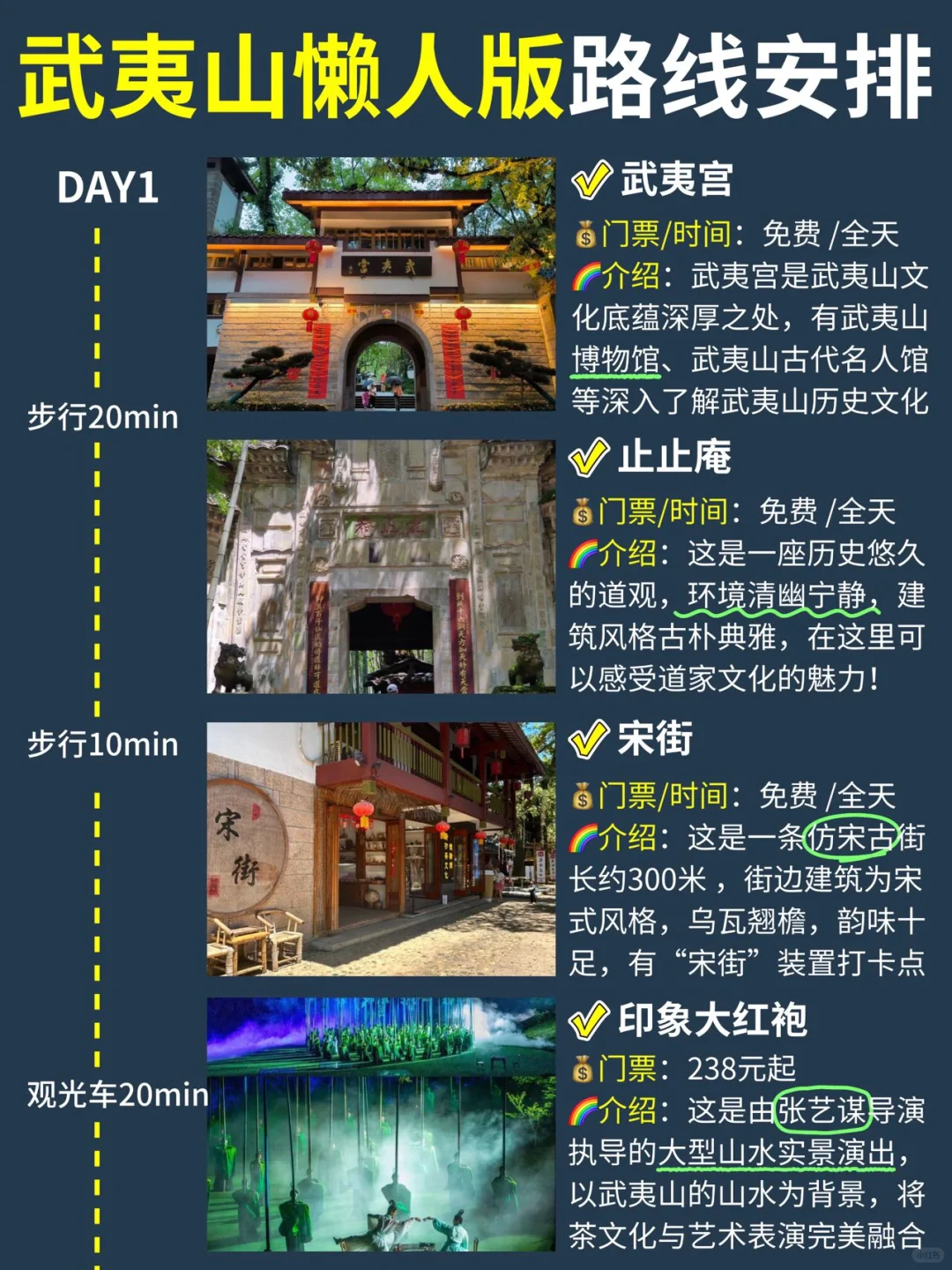 武夷山躺平式旅游攻略✅适合懒人！