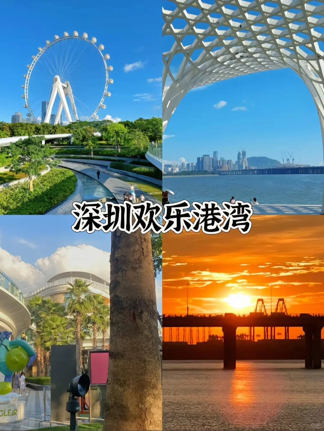 太美了！深圳这🔟个免费景点一定要去打卡