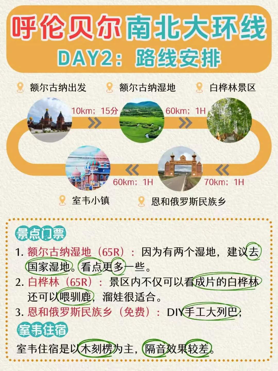 2025呼伦贝尔旅游攻略｜南北环线景点总结