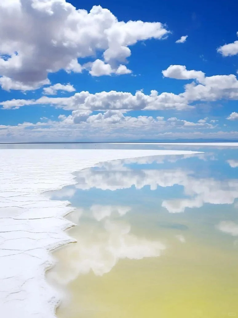 🌊 察尔汗盐湖：今年最震撼的自然奇观