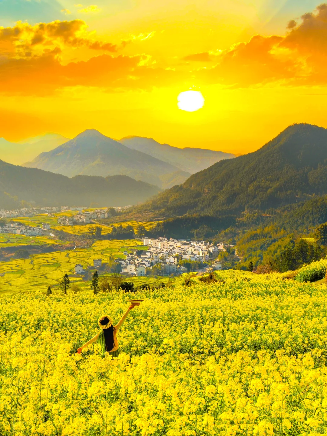 live实况🌼婺源的春天美到封神！没有平替…