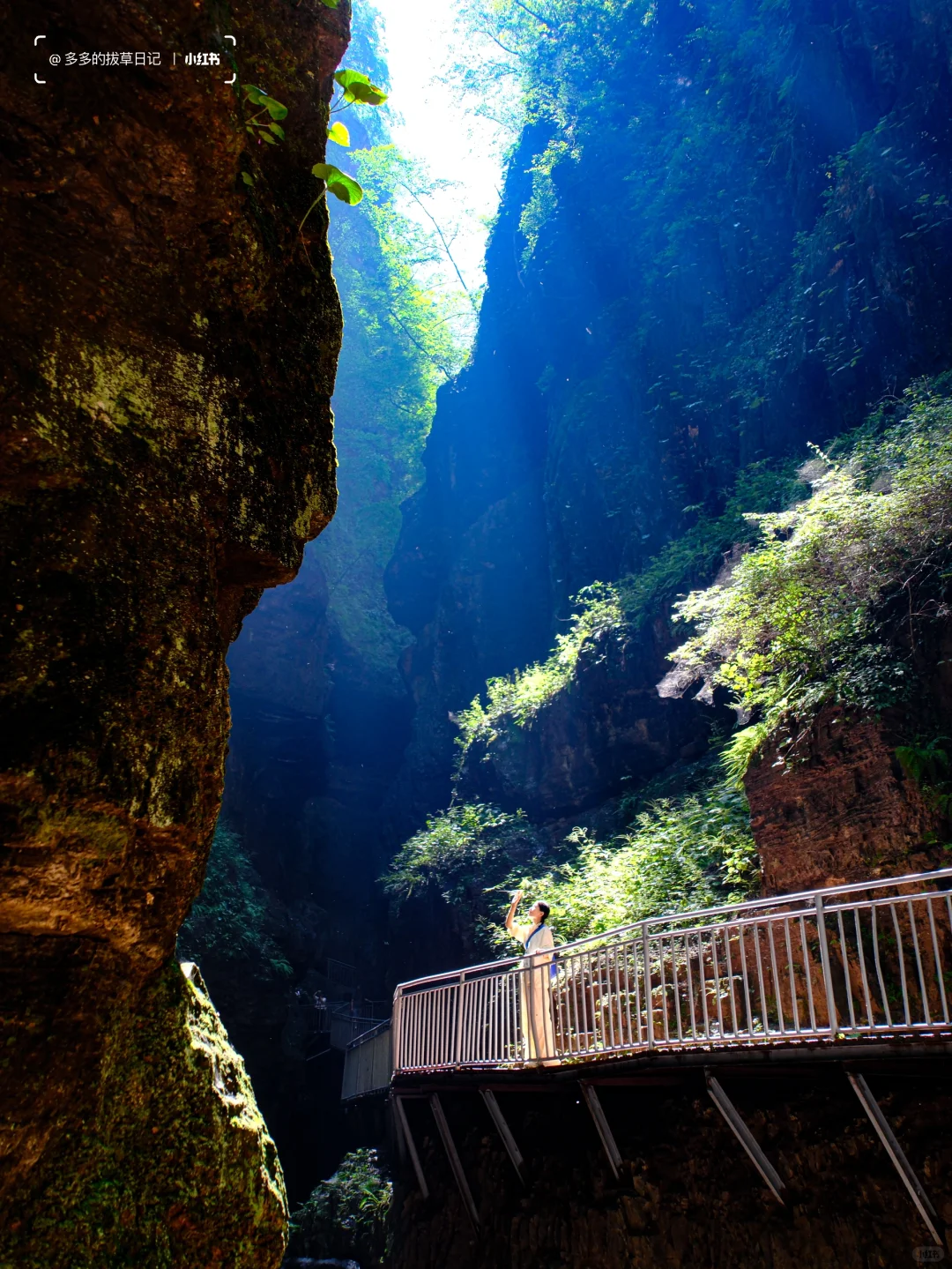 4.1北京春天超神秘峡谷今天开放啦❗️附地图