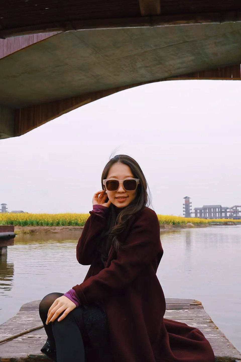 清明去了千垛菜花景区，我觉得很美