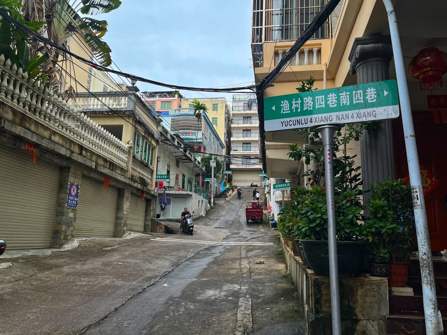 稍显冷清的三亚