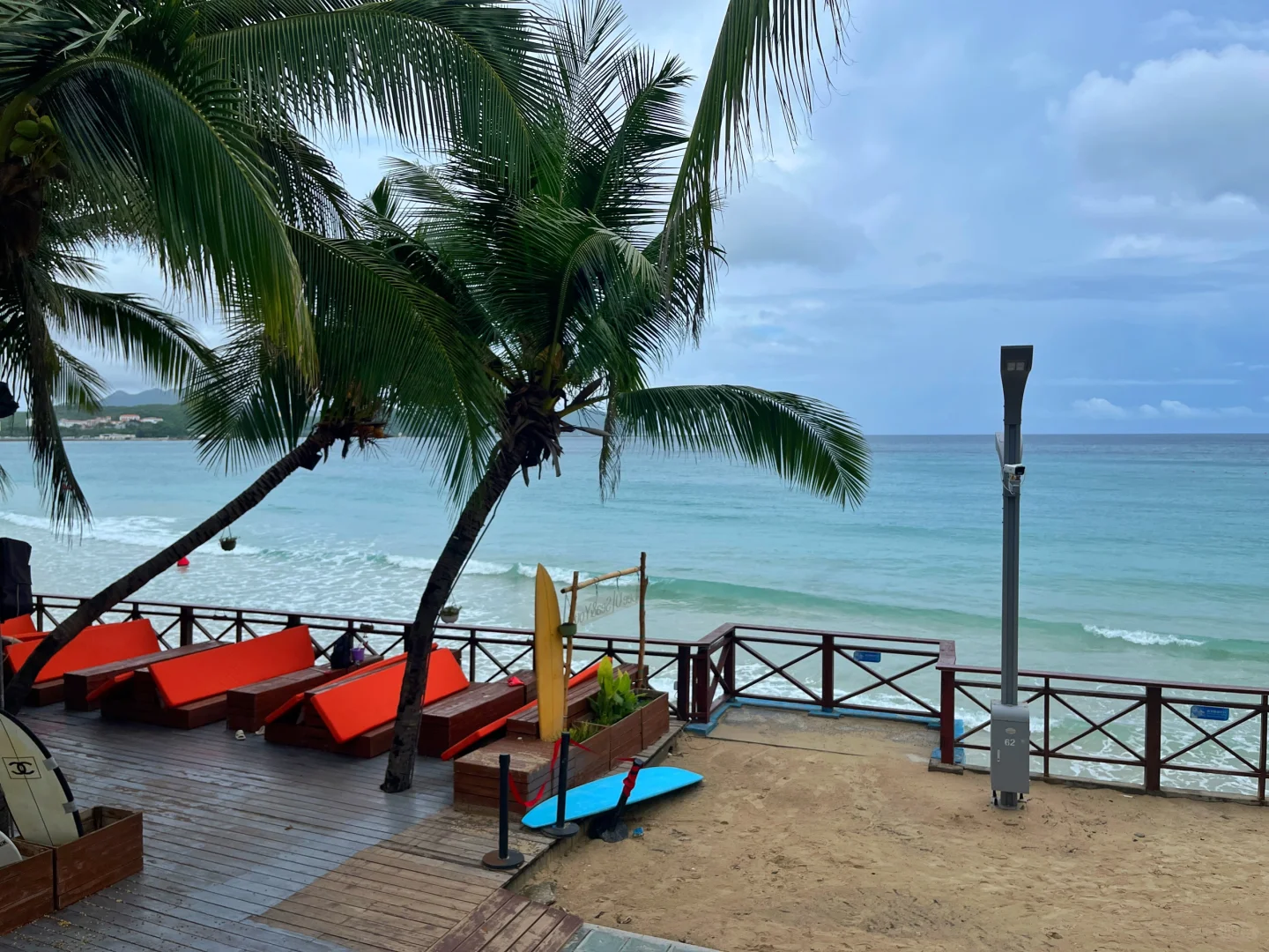 稍显冷清的三亚