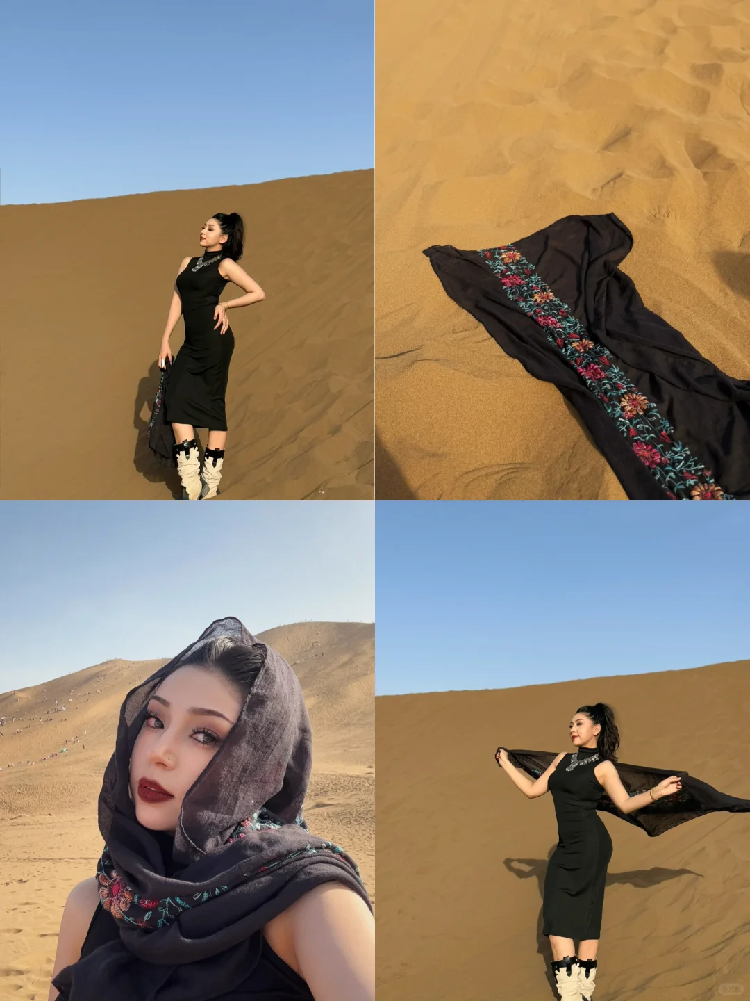 沙漠拍照｜沙漠Ootd