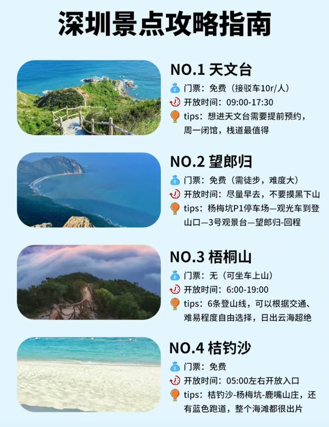 深圳旅游景点攻略-必去的地方