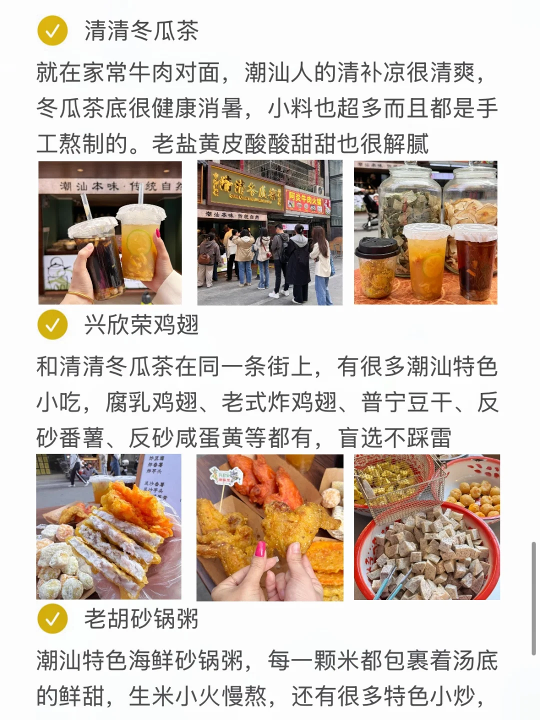 本J人对自己做的潮汕攻略复盘甚是满意🥹