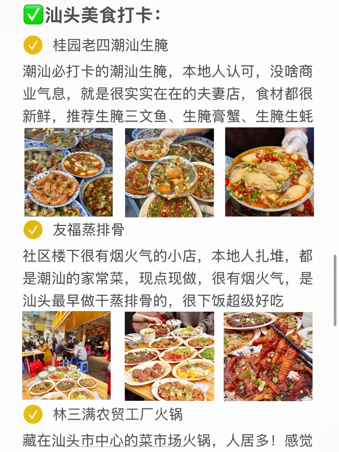 本J人对自己做的潮汕攻略复盘甚是满意🥹