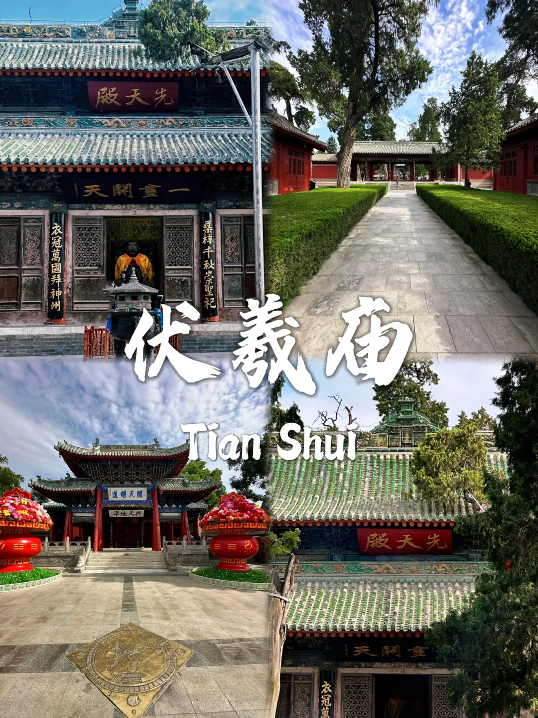 📍 天水及周边必去九个景点攻略 🏰