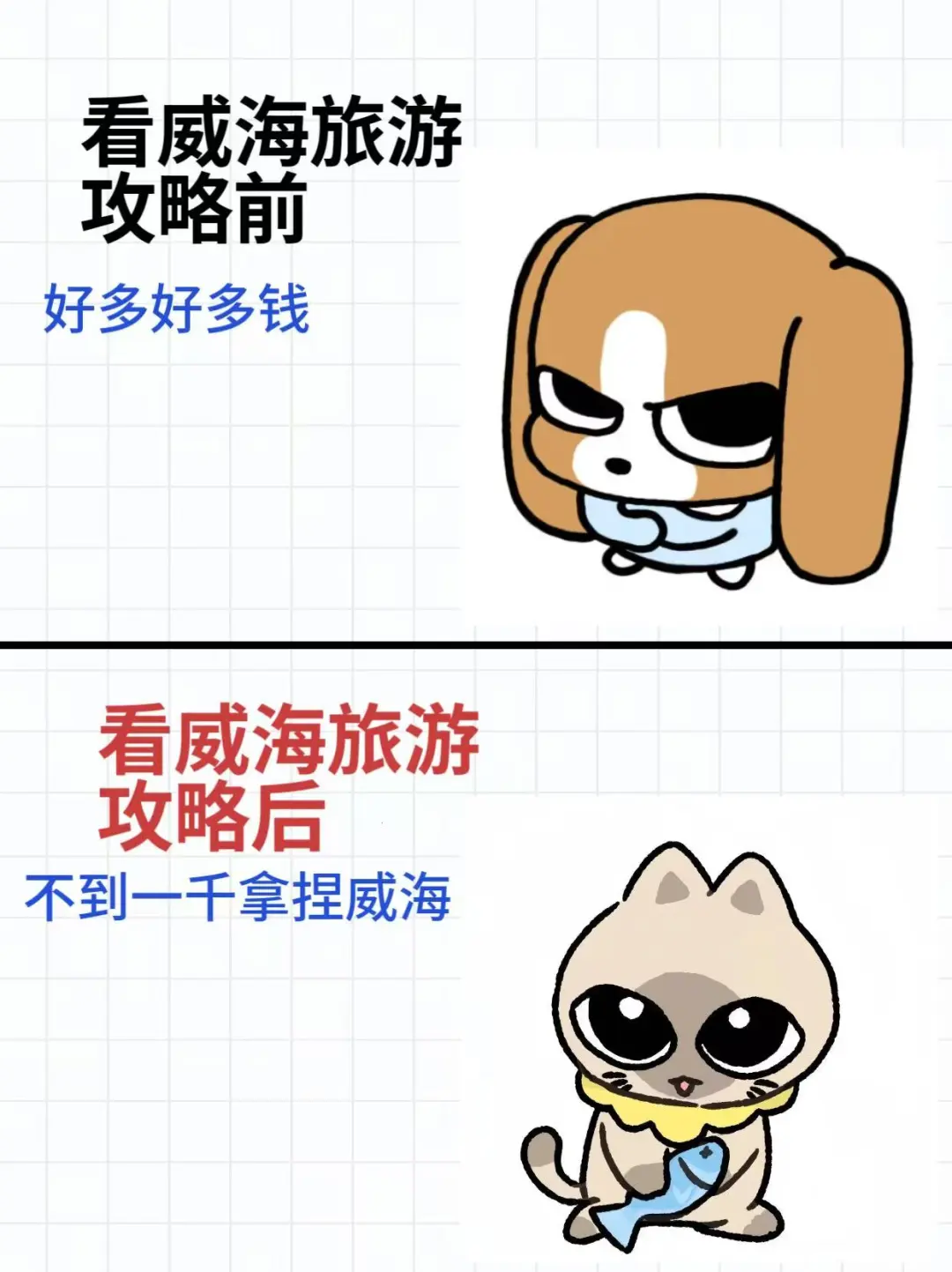 一次性说清楚威海旅游😘姐妹们👭赶紧码