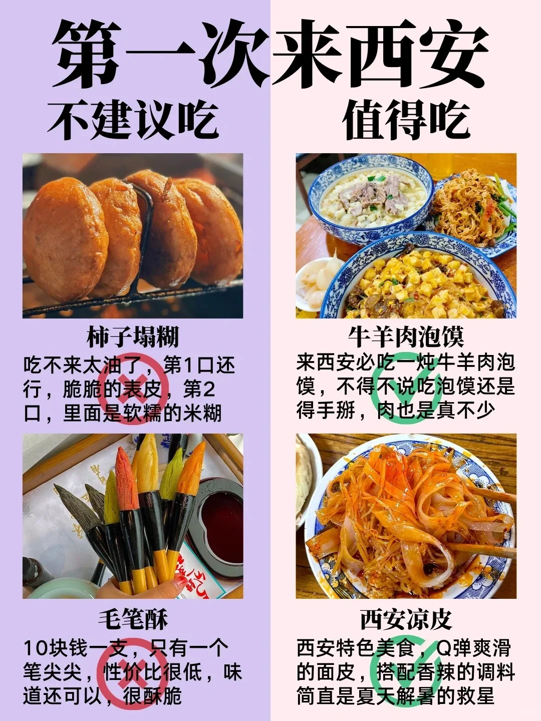 来西安旅游怎么吃😋这篇攻略都讲全了~